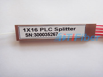 1X16 μίνι θραύστης PLC οπτικών ινών τύπων σωλήνων χάλυβα με το συνδετήρα Sc/APC