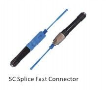 Πράσινος μπλε CE ROHS QuickFiber οπτικός συνδετήρων εξοπλισμός ινών συνδετήρων Sc γρήγορος