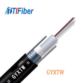 Καλώδιο 12 Ethernet οπτικών ινών σωλήνων GYXTW Uni ενιαίος τρόπος πυρήνων για τις τηλεπικοινωνίες
