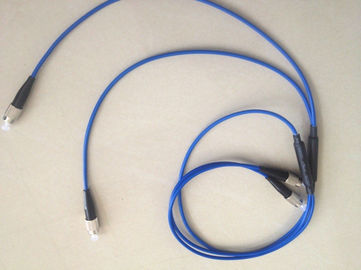 ST/UPC - εσωτερικό θωρακισμένο σκοινί μπαλωμάτων οπτικών ινών του ST με το μπλε, σακάκι LSZH