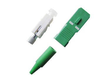 Μονοκατευθυντικός συνδετήρας οπτικών ινών Sc με Ferrule 2.5mm, γυαλισμένος/Unpolished τύπος