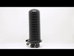 Μίνι Κουτί Οπτικών Ινών Dome 12 Core 24 Core 36 Core 1 Είσοδος 2 Έξοδοι Μαύρο Fiber Splice Closure