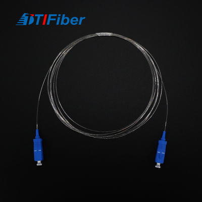 FTTH εσωτερικό οπτικών ινών σκοινί μπαλωμάτων πλεξίδων αόρατο διαφανές
