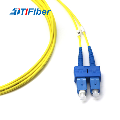 Σκοινί 1m 2m 4m 5m μπαλωμάτων οπτικών ινών fc-Sc SM DX TTIFiber