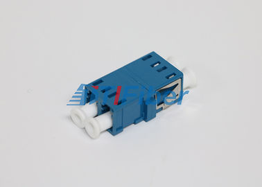 Μπλε χρώμα LC ABS/APC ενιαίος προσαρμοστής οπτικών ινών, υψηλή επιστροφής απώλεια