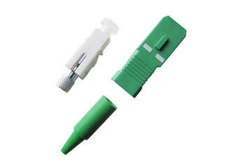 Πράσινος APC Sc γρήγορος γρήγορος συνδετήρας οπτικής ίνας για τον εξοπλισμό ινών
