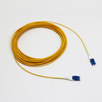 Uniboot LC Fiber Jumper 1M LC UPC σε LC UPC Singlemode G657.A1 BendInsensitive 2mm LSZH χαμηλή απώλεια 0,15dB Cord Fiber Patch