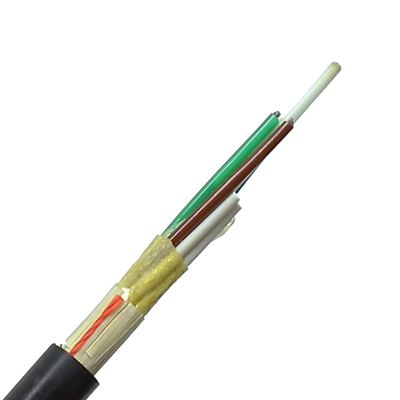 FTTH FTTX Εξωτερικό ADSS με μονό κάλυμμα διπλό κάλυμμα 8F 12F 24F 48F Καλώδιο οπτικών ινών