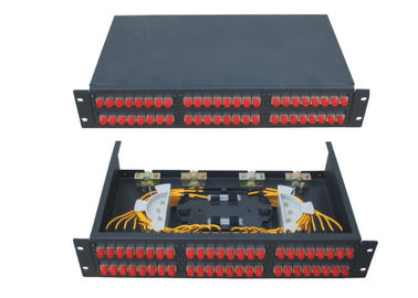 Πλαστό συρτάρι 48 τελικό κιβώτιο ινών λιμένων για τα δίκτυα προσαρμοστών Sc ST FC/CATV