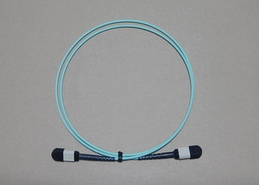 OM3/OM4 σκοινί μπαλωμάτων οπτικών ινών MPO για την ενεργό λήξη συσκευών