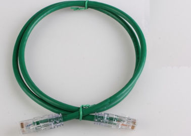 RJ45 αρσενικό τεθειμένο σε έναρξη Snagless σκοινί μπαλωμάτων cat5e για το δίκτυο Ethernet
