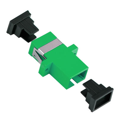 Μονοκατευθυντικός διπλός τετράγωνο προσαρμοστών SM οπτικής ίνας FTTB συνδετήρας ινών ΚΚ