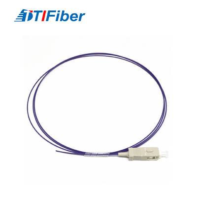 Sc UPC 50/125 FTTH πολλαπλού τρόπου ιώδης πλεξίδα οπτικών ινών OM4
